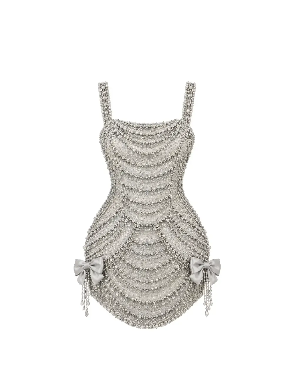 DRESS DAISY GREY