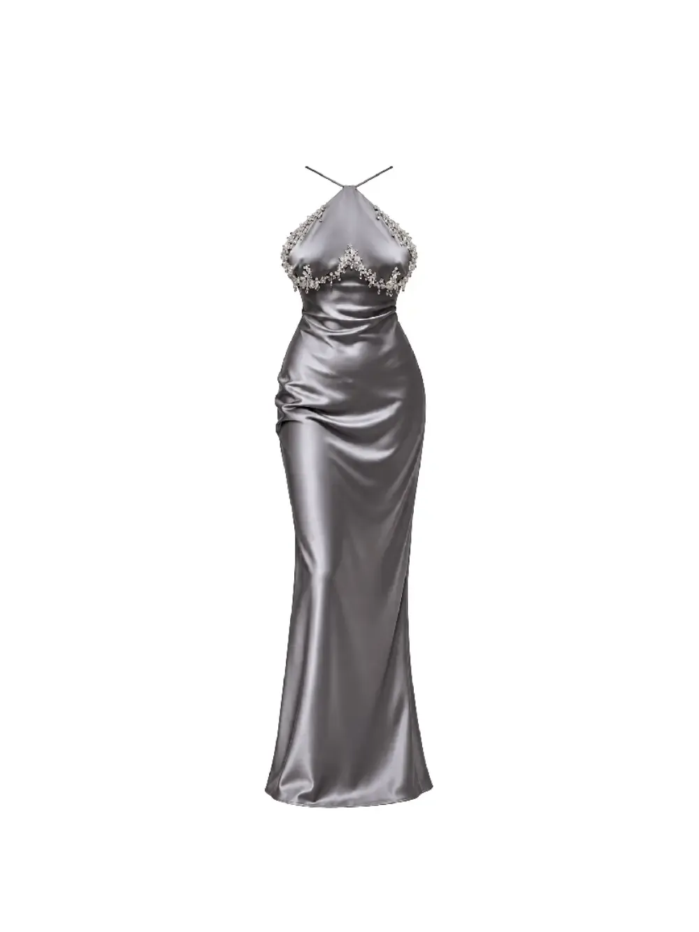 DRESS CELINE SILVER