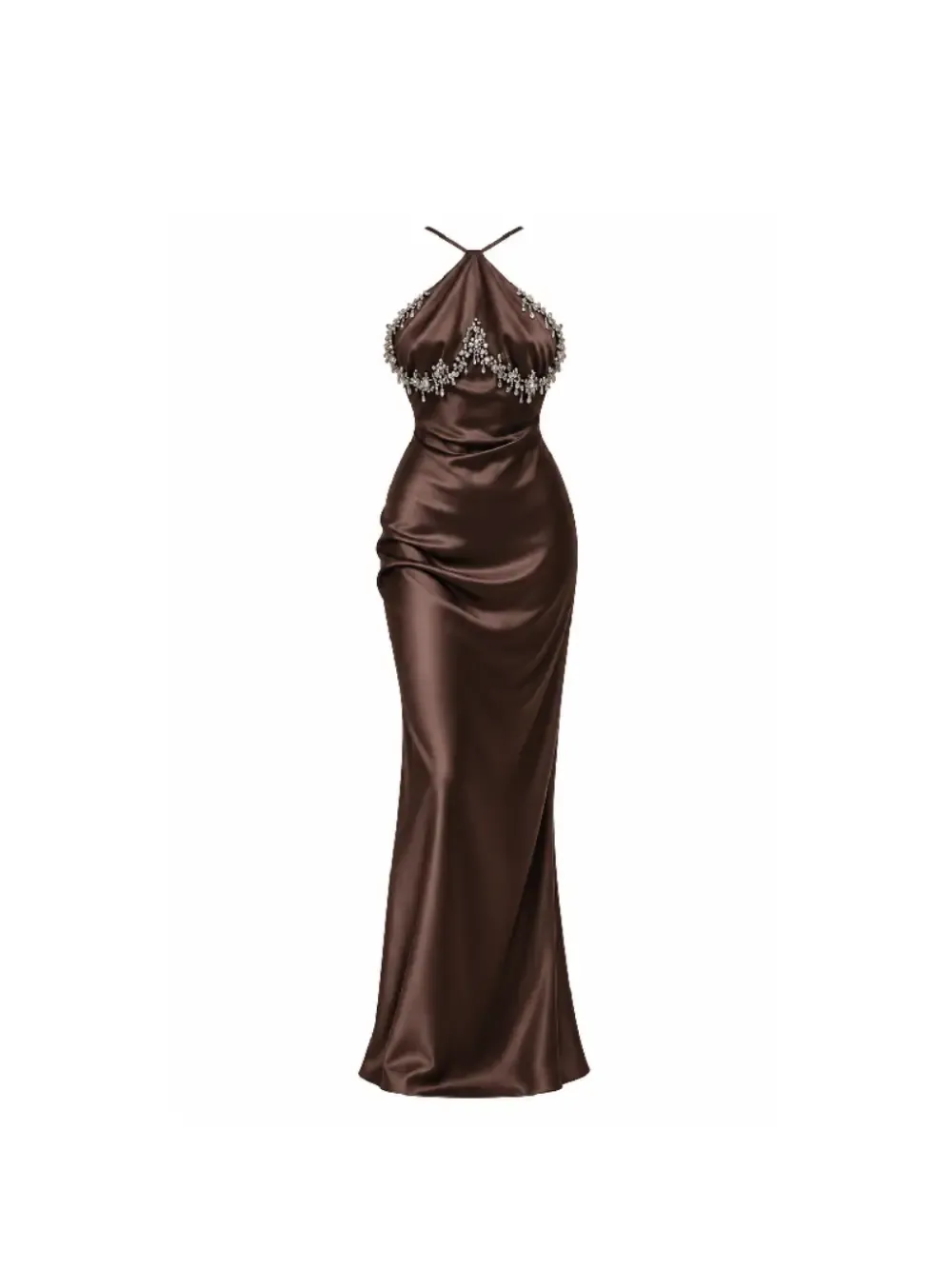 DRESS CELINE MOCHA